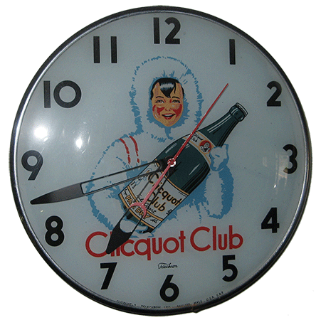 Clicquot Club Clock auction, Ashton Estate Sales,