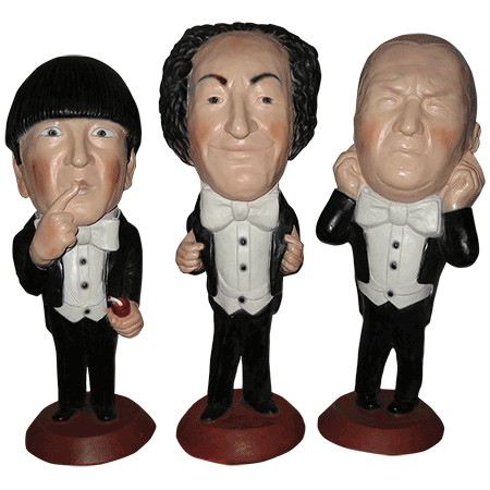 Three Stooges Antique Set, Cleanouts, Estate Sales